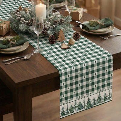 RUNNER NATALE WINTER FOREST 40X140 Ingrosso Casa natale Tellini S.r.l.
